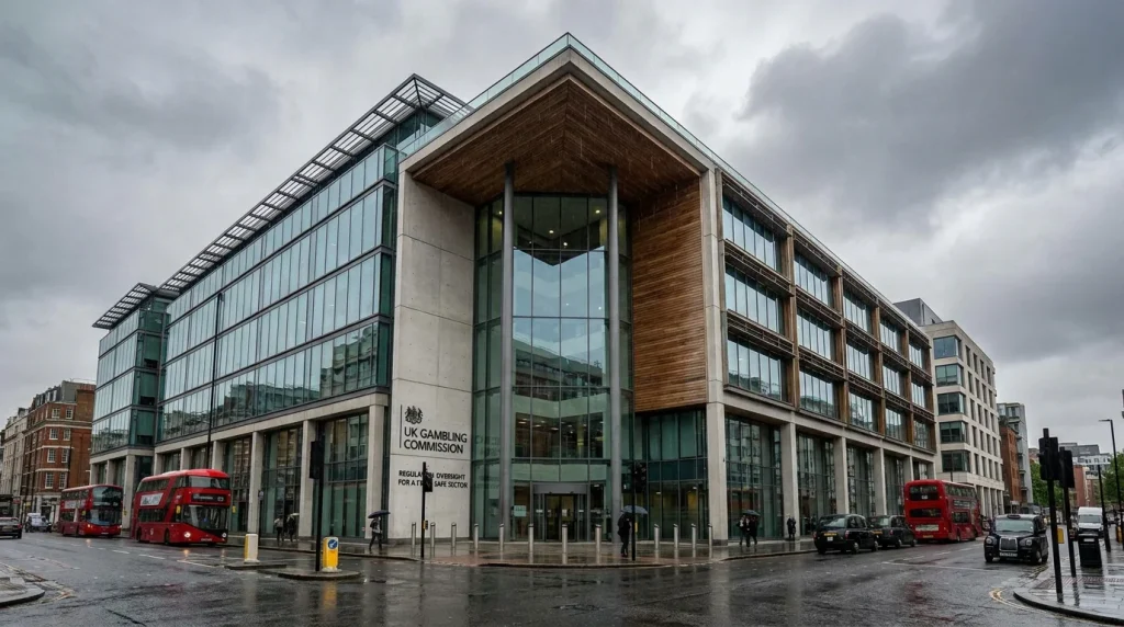 UK Gambling Commission headquarters building exterior